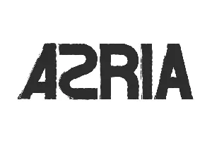 Azria font