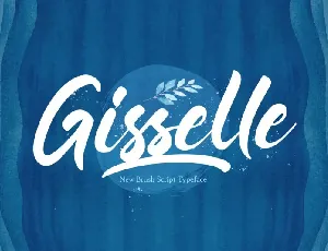 Gisselle Script font