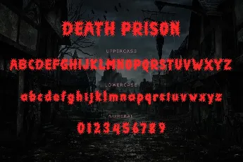 Death Prison font