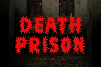 Death Prison font