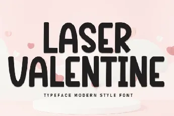 Laser Valentine Display font