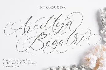 Arcittya Begatri DEMO font