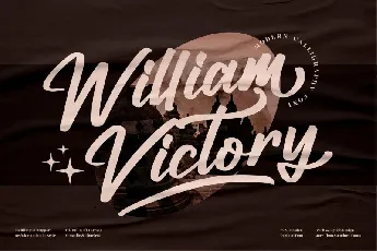 William Victory font