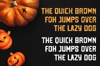 Spooky Pumpkin font