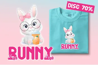 Thanks Bunny font