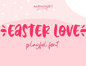 Easter Love font