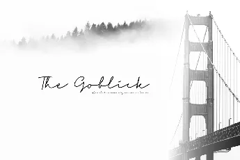 The Goblick Demo font