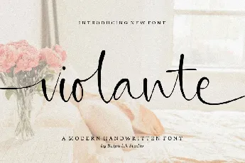 Violante Calligraphy font