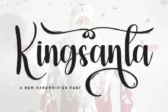 Kingsanta Script font