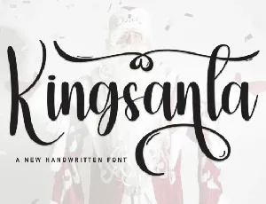 Kingsanta Script font