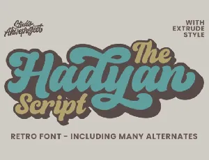 Hadyan font