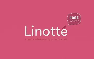 Linotte font