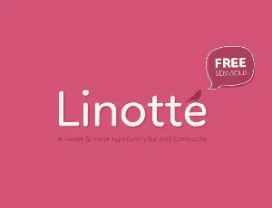 Linotte font