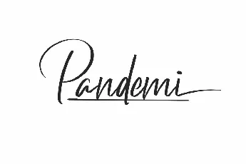 Pandemi Demo font