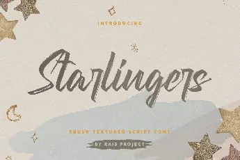 Starlingers Demo font