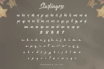 Starlingers Demo font