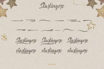 Starlingers Demo font