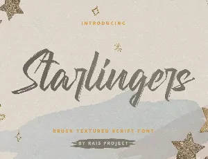 Starlingers Demo font