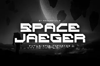 SPACE JAEGER font