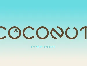 Coconut font