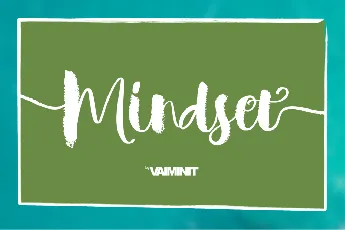 Mindset font