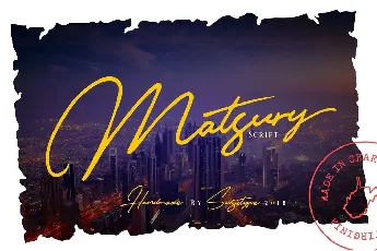 Matsury font