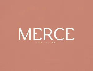 Merce font