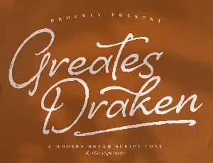 Greates Draken font