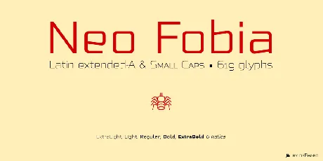 Neo Fobia Typefaces font