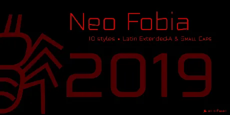 Neo Fobia Typefaces font