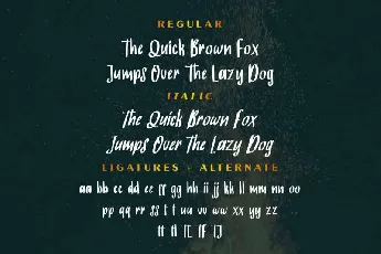 BurningSun Marker Script font