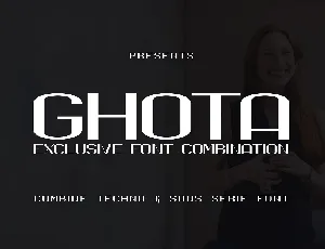 Ghota font