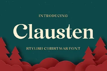 Clausten Serif font