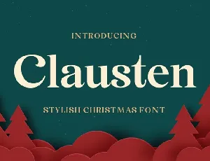 Clausten Serif font