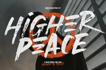 Higher Peace font