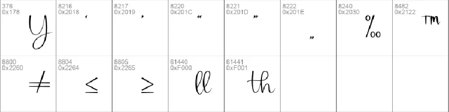 OfalthineChaligraphy font