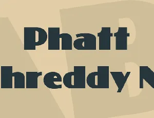 Phatt Phreddy NF font