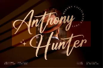 Anthony Hunter font