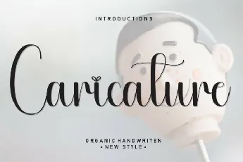 Caricature Script font