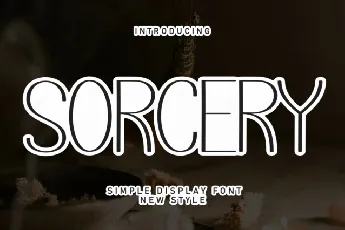 Sorcery Display font