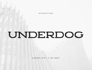 Underdog font