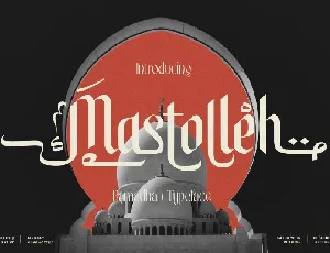 Mastolleh font