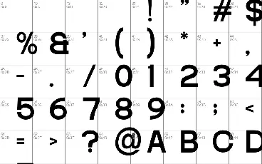 BONGER font