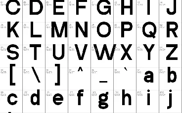 BONGER font