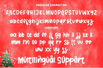 Simple Christmas - Personal use font