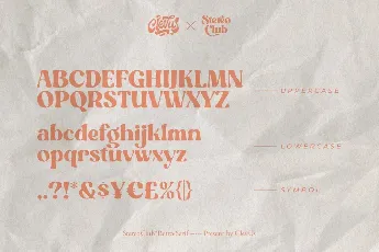 StereoClub font