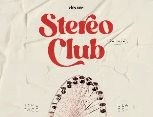 StereoClub font