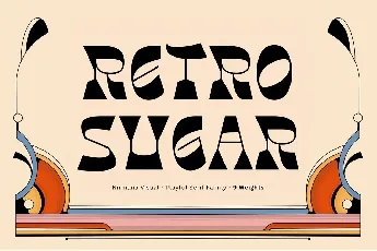 Retro Sugar - Demo Version font