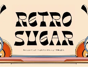 Retro Sugar - Demo Version font