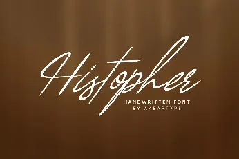 Histopher font